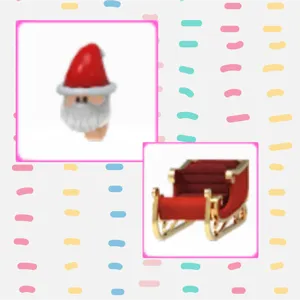 Santa Leash & Sleigh