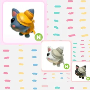 Halloween Mummy Cat Neon