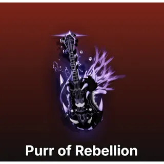 Purr of rebellion
