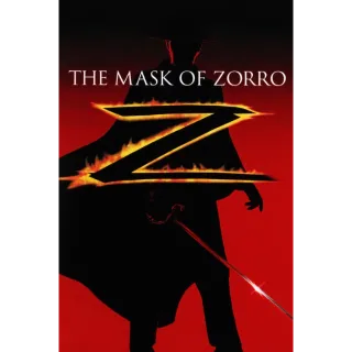 The Mask of Zorro 4K UHD MA