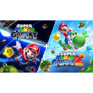 Super Mario Galaxy + Super Mario Galaxy 2