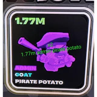 Admin Pirate Potato twin pack 
