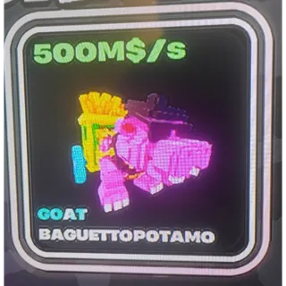500m/s Baguettopotamo