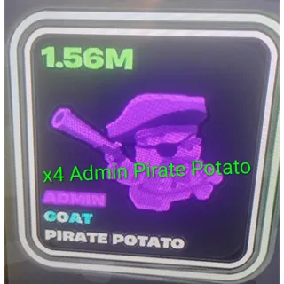 X4 Admin Pirate Potato 