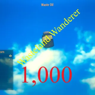 Waste oil 1k