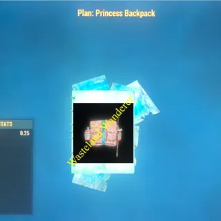 Princess Backpack Plan