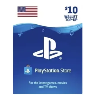 $10 PlayStation Store US