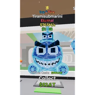 Fortnite Steal the Brainrot Tiramisubmarini 