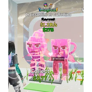 Fortnite Steal the BrainrotMagical Croissantini et Caffettino - 1.2B/s