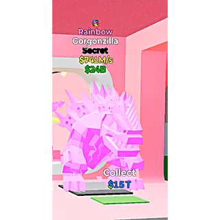 Fortnite Steal the Brainrot – Rainbow Gorgonzilla 