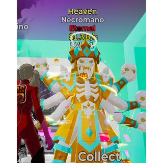 Fortnite Steal the Brainrot Heaven Necromano ( 4 Traits)