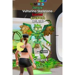 Fortnite Steal the Brainrot Jungle Vulturino Skeletono