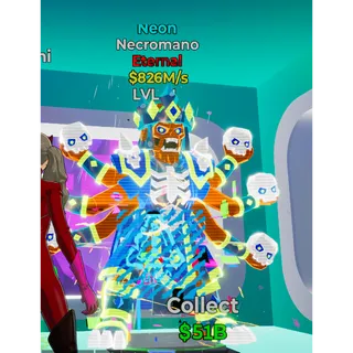 Fortnite Steal the Brainrot Neon Necromano
