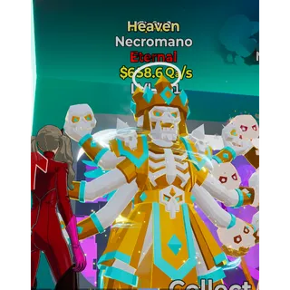 Fortnite Steal the Brainrot Heaven Necromano (Ice Trait)