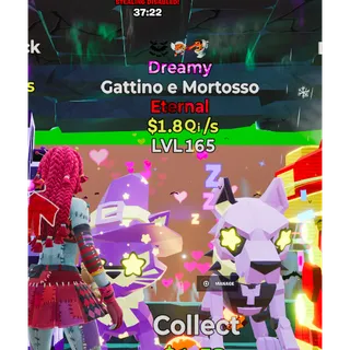 Fortnite Steal the Brainrot Dreamy Gattino e Mortosso