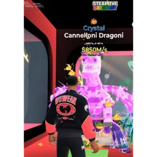 Fortnite Steal the Brainrot Crystal Cannelloni Dragoni $850M/s 