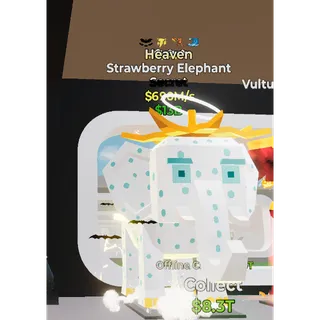 Fortnite Steal the Brainrot Heaven Strawberry Elephant