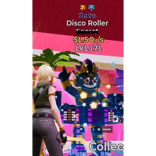 Fortnite Steal the Brainrot Rave Disco Roller
