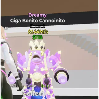 Fortnite Steal the Brainrot Dreamy Giga Bonito Cannoinito
