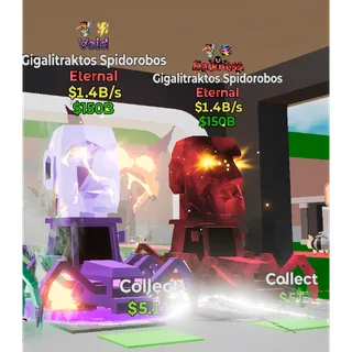 Gigalitraktos Spidorobos FULL SET - 4x ETERNAL Bundle