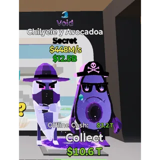 Fortnite Steal the Brainrot Chilyeie y Avocadoa