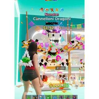 Fortnite Steal the Brainrot Muertos Cannelloni Dragoni 
