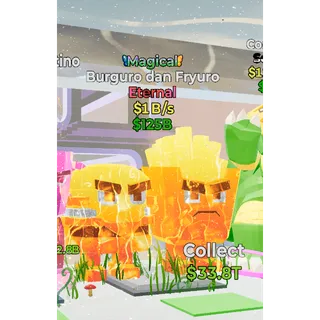 Fortnite Steal the Brainrot Magical Burguro dan Fryuro $1B/s
