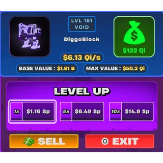 Fortnite Steal the Brainrot Void DiggoBlock