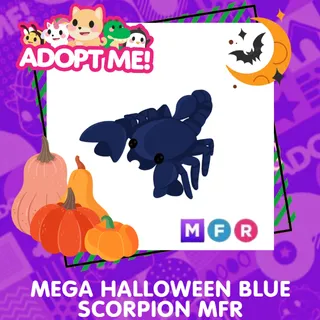 MEGA FLY RIDE BLUE SCORPION MFR