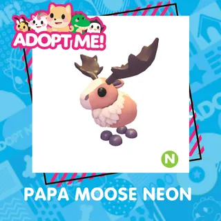 NEON PAPA MOOSE