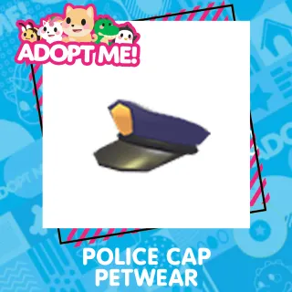 Police Cap Petwear