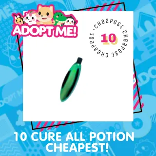  10 x Cure All Potion Bundle