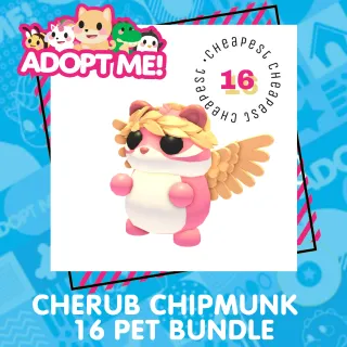 16 x  CHERUB CHIP MUNK PET BUNDLE