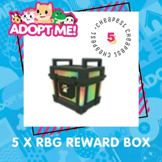 RGB REWARD BOX X 5 BUNDLE