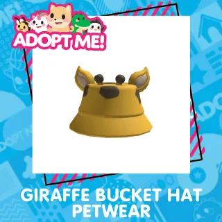 Giraffe Bucket Hat Petwear
