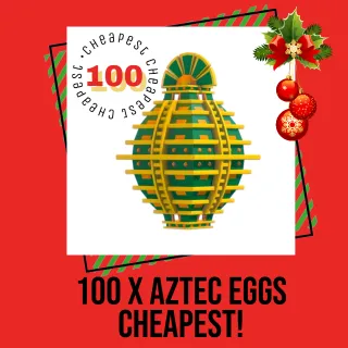 100 Aztec Eggs Bundle - Cheapest!
