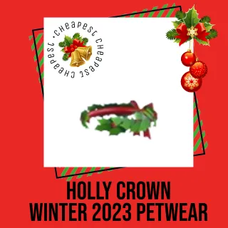 Holly Crown Petwear
