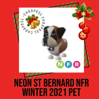 Neon NFR St Bernard