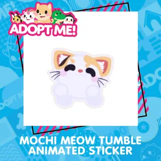 MOCHI MEOW TUMBLE ANIMATED STICKER