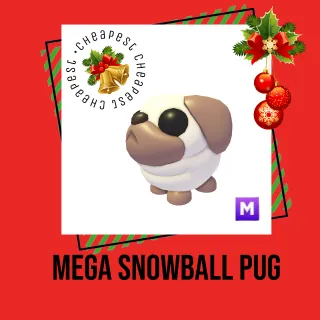Mega Snowball Pug