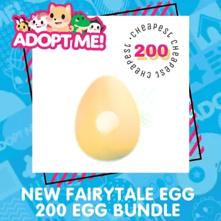 200 FAIRYTALE EGGS AUTODELIVERY!