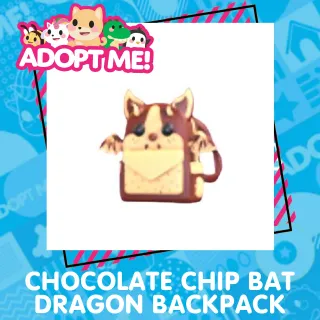 Chocolate Chip Bat Dragon Backpack - Petwear