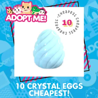 10 Crystal Egg Bundle - Cheapest!