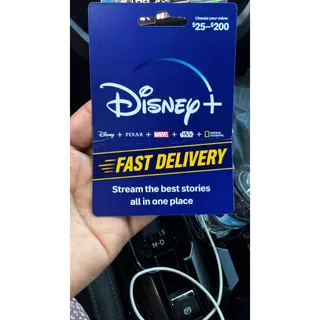 Disney+ Gift Card $200 USD (US) – Subscription Code – READY TO USE - Fast Delivery