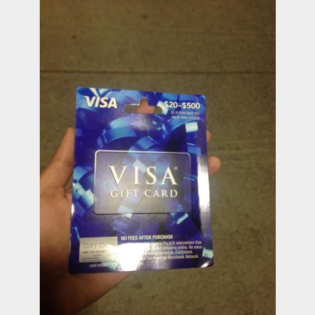 Visa Giftcard 100 Balance Off Other Gift Cards Gameflip