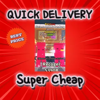 500M/s RAINBOW GARAMA AND MADUNDUNG  | Steal A Brainrot (CHEAP)