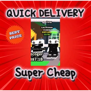 387.5M/s Los Primos | Steal A Brainrot (CHEAP)