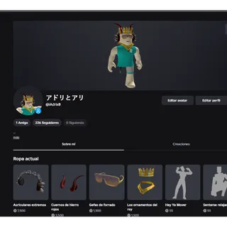Roblox Stacked Account - Korblox + Extreme Headphones + Anymore