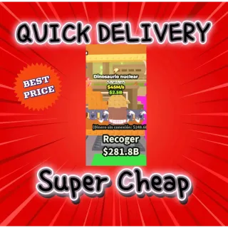 45M/s Nuclearo Dinossauro | Steal A Brainrot (CHEAP)