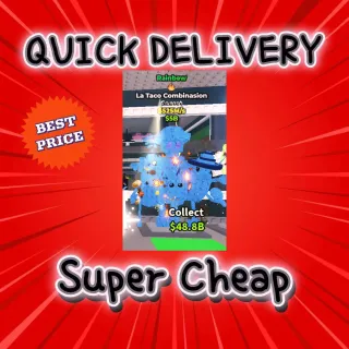 525M/s Rainbow La Taco Combinasion | Steal A Brainrot (CHEAP)